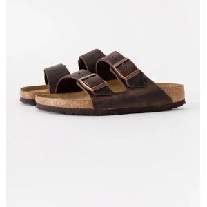 Women's Birkenstock Arizona Soft Footbed Womens Oiled Leather Sandals - Habana - Brown - Size: 4.5/C Women's Birkenstock Arizona Soft Footbed Womens Oiled Leather Sandals - Habana - Brown - Size: 4.5/C