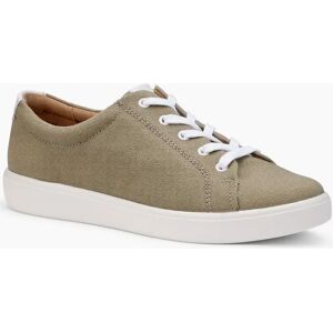 Hotter Women's Molly Womens Canvas Shoes - Moss Canvas - Size: 5 Hotter Women's Molly Womens Canvas Shoes - Moss Canvas - Size: 5