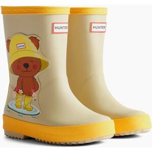 Hunter Kids First Bear Print Boot Rubber Kid's Bear Print Wellington Boots - Yellow - Size: UK 9 / eu 26 / us 10 Hunter Kids First Bear Print Boot Rubber Kid's Bear Print Wellington Boots - Yellow - Size: UK 9 / eu 26 / us 10