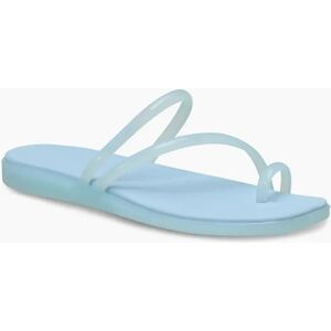 Crocs Women's Miami Jelly Toe Loop Womens Sandals - Blue - Size: 8 Crocs Women's Miami Jelly Toe Loop Womens Sandals - Blue - Size: 8
