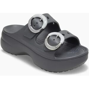 Crocs Women's Saturday Platform Buckle Womens Clogs - Black - Size: 5 Crocs Women's Saturday Platform Buckle Womens Clogs - Black - Size: 5