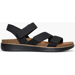 Women's Skechers LIFTED COMFORT Womens Ankle Strap Sandals Black - Size: 6 Women's Skechers LIFTED COMFORT Womens Ankle Strap Sandals Black - Size: 6