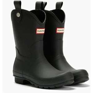 Women's Hunter Original Cowboy Rubber Women's Black Wellington Boots - Size: 5 Women's Hunter Original Cowboy Rubber Women's Black Wellington Boots - Size: 5