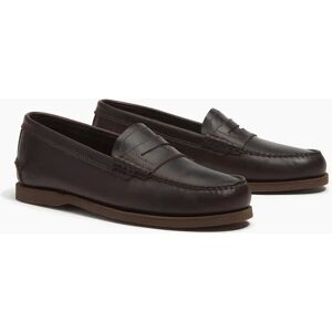 Men's Timberland Mens Full Grain Leather Classic Loafer - Dark Brown - Size: 10/E Men's Timberland Mens Full Grain Leather Classic Loafer - Dark Brown - Size: 10/E