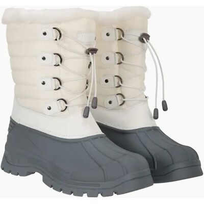 Mountain Warehouse Womens/Women's White Snow Boots - Mid Calf - Snowproof Mountain Warehouse Womens/Women's White Snow Boots - Mid Calf - Snowproof