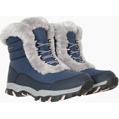 Mountain Warehouse Ohio Thermal Snow Boots - Blue - Short Shaft - Snowproof Mountain Warehouse Ohio Thermal Snow Boots - Blue - Short Shaft - Snowproof