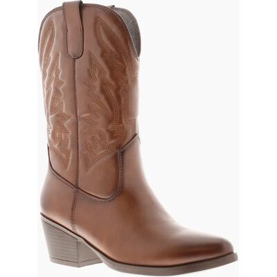 Women's Apache Womens Cowboy Boots Ranch tan UK Size - Brown - Size: 6 Women's Apache Womens Cowboy Boots Ranch tan UK Size - Brown - Size: 6