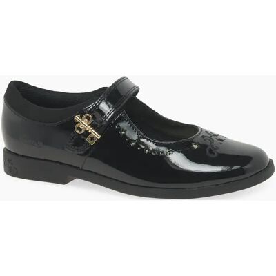 Clarks Girl's Lock Magic K Girls School Shoes - Black - Size: 9.5/F (Standard) Clarks Girl's Lock Magic K Girls School Shoes - Black - Size: 9.5/F (Standard)