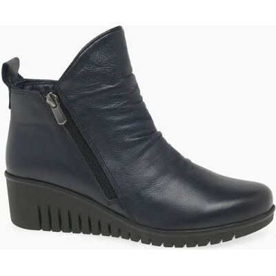 Lotus Women's Cordelia Womens Ankle Boots - Navy - Size: 7 Lotus Women's Cordelia Womens Ankle Boots - Navy - Size: 7