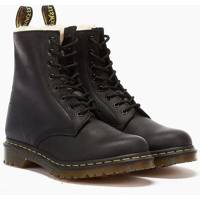Dr Martens Women's Dr. Martens Winterised Womens Black Burnished Wyoming Serena Boots - Size: 4 Dr Martens Women's Dr. Martens Winterised Womens Black Burnished Wyoming Serena Boots - Size: 4