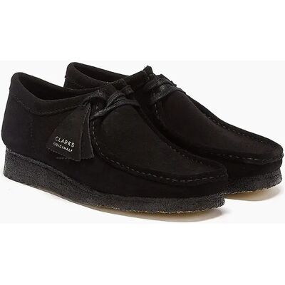 Men's Clarks Originals - 26155519 MENS WALLABEE BLACK SDE - Size: 11 Men's Clarks Originals - 26155519 MENS WALLABEE BLACK SDE - Size: 11