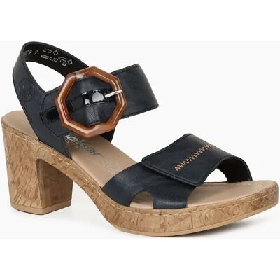Rieker Women's Vital Womens Sandals - Black - Size: 6.5 Rieker Women's Vital Womens Sandals - Black - Size: 6.5
