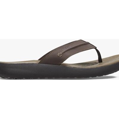 Men's Crocs 209332-206 YUKON VISTA II LR Mens Flip-Flops Espresso - Brown - Size: 9 Men's Crocs 209332-206 YUKON VISTA II LR Mens Flip-Flops Espresso - Brown - Size: 9