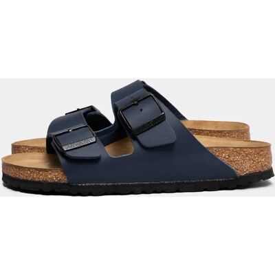 Women's Birkenstock Arizona Narrow Birko-Flor Womens Sandals - Blue - Size: 5.5/C Women's Birkenstock Arizona Narrow Birko-Flor Womens Sandals - Blue - Size: 5.5/C