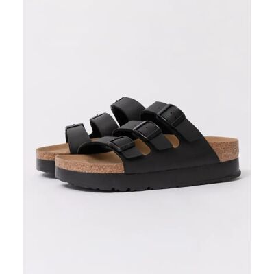 Women's Birkenstock Papillio Florida III Womens Vegan Platform Sandals - Black - Size: 7.5/C Women's Birkenstock Papillio Florida III Womens Vegan Platform Sandals - Black - Size: 7.5/C