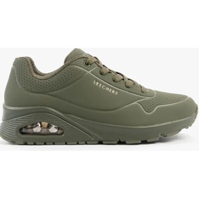 Women's Skechers 73690/OLV UNO - STAND ON AIR Womens Trainers Olive - Green - Size: 7 Women's Skechers 73690/OLV UNO - STAND ON AIR Womens Trainers Olive - Green - Size: 7