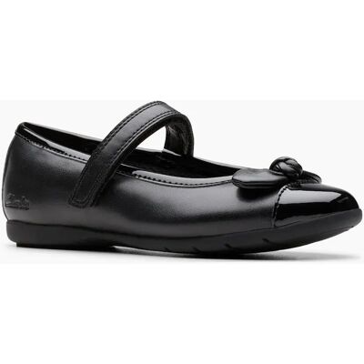 Clarks Girl's Dance Beam K Girls School Shoes - Black - Size: 8/F (Standard) Clarks Girl's Dance Beam K Girls School Shoes - Black - Size: 8/F (Standard)