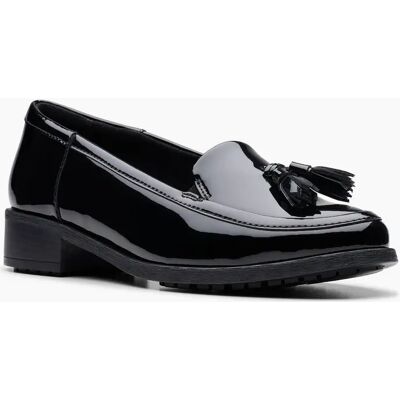 Clarks Women's Havisham Edge Womens Tassel Loafers - Black - Size: 7 Clarks Women's Havisham Edge Womens Tassel Loafers - Black - Size: 7