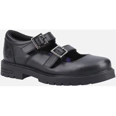 Hush Puppies Ella Junior Leather School Shoes - Black UK Size 11 Hush Puppies Ella Junior Leather School Shoes - Black UK Size 11