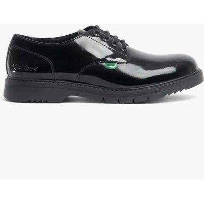 Girl's Kickers 116234 FINLEY LO Girls School Shoes Patent Black - Size: UK 5 / eur 38 Girl's Kickers 116234 FINLEY LO Girls School Shoes Patent Black - Size: UK 5 / eur 38