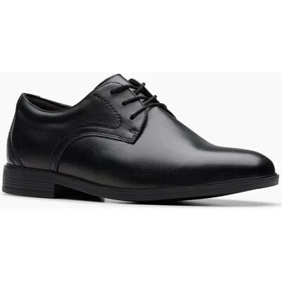 Clarks Boy's Jonwin Step Y Boys Senior School Shoes - Black - Size: 9.5/F (Standard) Clarks Boy's Jonwin Step Y Boys Senior School Shoes - Black - Size: 9.5/F (Standard)
