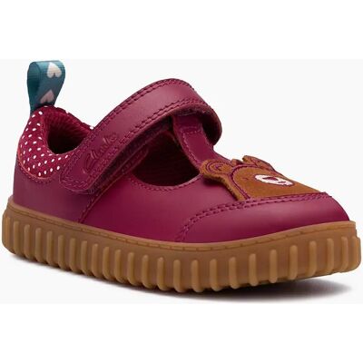 Clarks Girl's Cove Glow T Girls First Shoes - Red - Size: 4.5/F (Standard) Clarks Girl's Cove Glow T Girls First Shoes - Red - Size: 4.5/F (Standard)