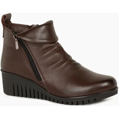 Lotus Women's Cordelia Womens Ankle Boots - Brown - Size: 3 Lotus Women's Cordelia Womens Ankle Boots - Brown - Size: 3