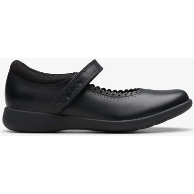 Girl's Clarks Girls Leather Etch Pure Shoes in Black (Standard Fit) - Size: EU 28.5 uk 10.5 Girl's Clarks Girls Leather Etch Pure Shoes in Black (Standard Fit) - Size: EU 28.5 uk 10.5
