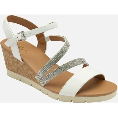 Lotus Women's Goldie Womens Wedge Sandals - Brown - Size: 8 Lotus Women's Goldie Womens Wedge Sandals - Brown - Size: 8
