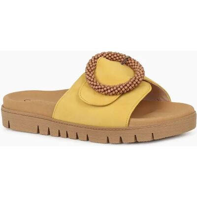 Gabor Women's Everly Womens Mule Sandals - Brown - Size: 9 Gabor Women's Everly Womens Mule Sandals - Brown - Size: 9