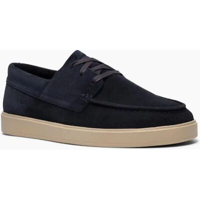 Men's Clarks Lockford Boat in navy suede - Size: 9 Men's Clarks Lockford Boat in navy suede - Size: 9