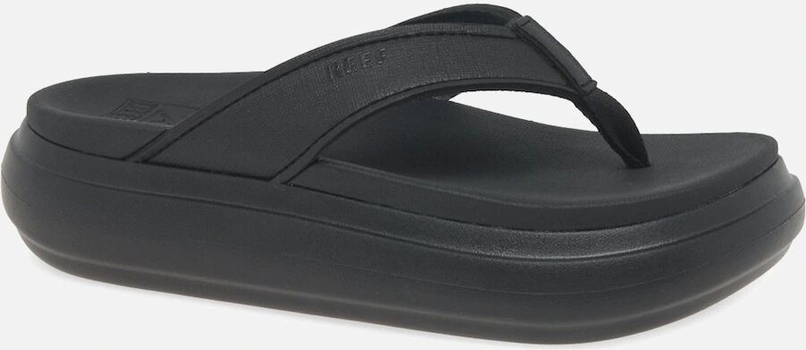 Reef Women's Cushion Bondi Womens Toe Post Sandals - Black - Size: 5