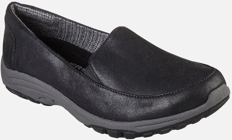 Women's Skechers Womens Reggae Fest 2.0 Textbook 158385-BLK Black Slip On Shoes - Size: 5