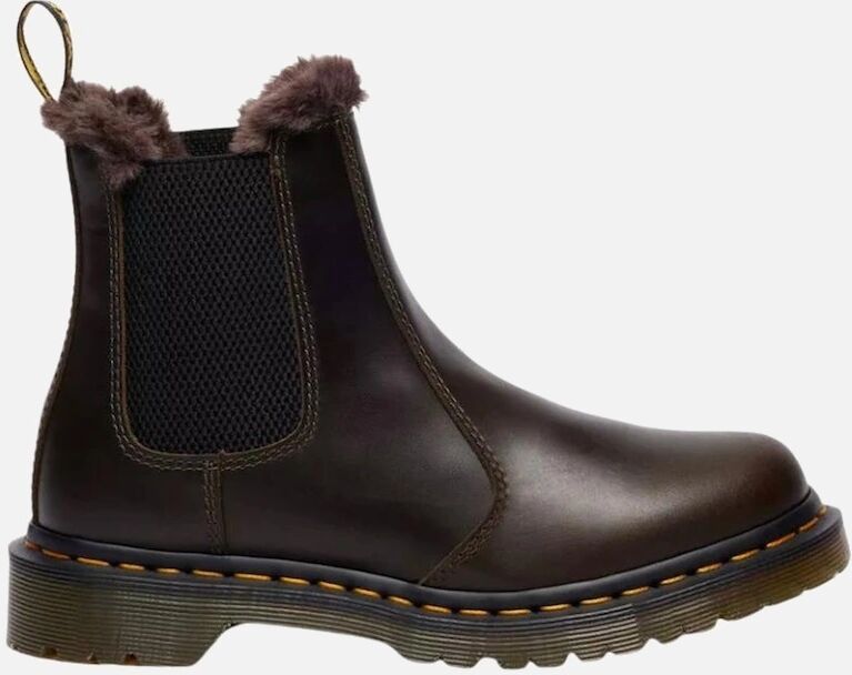 Dr Martens Women's Dr. Martens 2976 Leonore Chelsea Boot - Dark Taupe - Brown - Size: 5