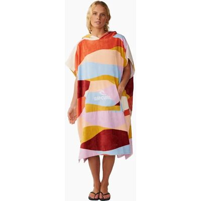 Ripcurl Rip Curl Womens Mixed Floral Print Storm Hooded Towel Poncho - Multi - Size: ONE size Ripcurl Rip Curl Womens Mixed Floral Print Storm Hooded Towel Poncho - Multi - Size: ONE size