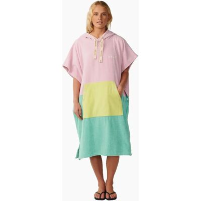Ripcurl Rip Curl Womens Premium Surf Hooded Towel Poncho - Light Lilac - Size: ONE size Ripcurl Rip Curl Womens Premium Surf Hooded Towel Poncho - Light Lilac - Size: ONE size
