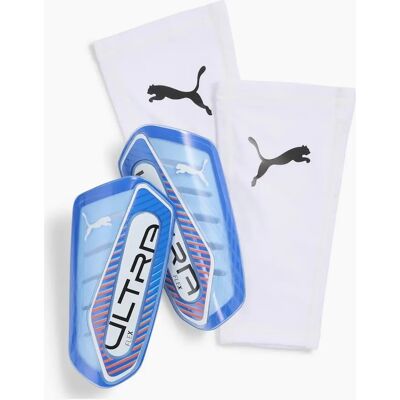 Puma Flex Shin Guards Adults - Blue/Multi - Size: MEDIUM Puma Flex Shin Guards Adults - Blue/Multi - Size: MEDIUM