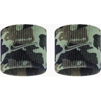 Nike Classic Swoosh Dri-FIT Wristband - Oil Green Black - Size: ONE size Nike Classic Swoosh Dri-FIT Wristband - Oil Green Black - Size: ONE size