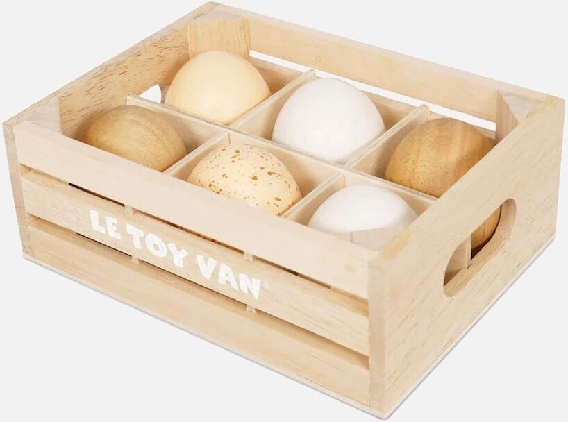 Le Toy Van Farm Eggs Half Dozen Crate