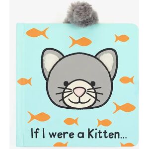 Jellycat If I Were a Kitten Board Book in Blue (15cm) - Size: ONE size, Jellycat If I Were a Kitten Board Book in Blue (15cm) - Size: ONE size,