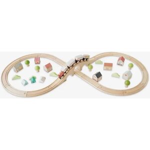 Le Toy Van Figure of 8 Train Set-40 Pieces (Track W:104 x D:45 x H:7.5cm) - Multi - Size: ONE size, Le Toy Van Figure of 8 Train Set-40 Pieces (Track W:104 x D:45 x H:7.5cm) - Multi - Size: ONE size,