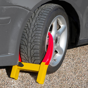 HP Car Accessories Anti-Theft Car Parking Claw 325mm Tire Width