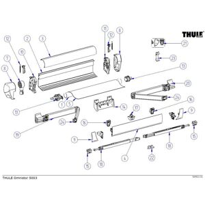 Thule End Plate, Left