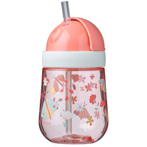 Mepal Mio Straw Cup 300 Ml Flowers And Butterflies