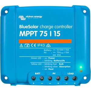 Victron Energy Victron BlueSolar MPPT 75/15 Solar Charge Controller 75 V / 15 A