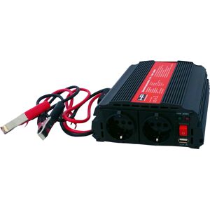 HP Voltage Converter 12 V To 230 V With Battery Terminals 600 - 1,200 W