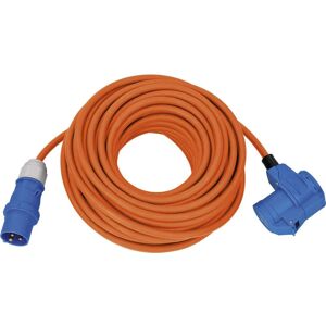 Brennenstuhl CEE Extension Cable With Angle Coupling Orange 25 M