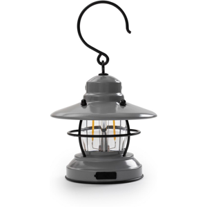 Barebones Lantern Edison Mini Lantern Grey