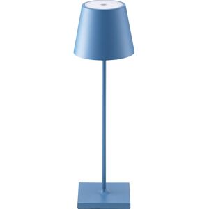 Sigor Nuindie Outdoor Battery Table Lamp Round 380mm Blue