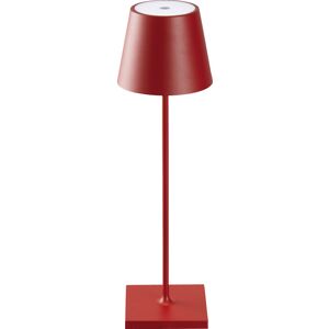 Sigor Nuindie Outdoor Battery Table Lamp Round 380mm Red